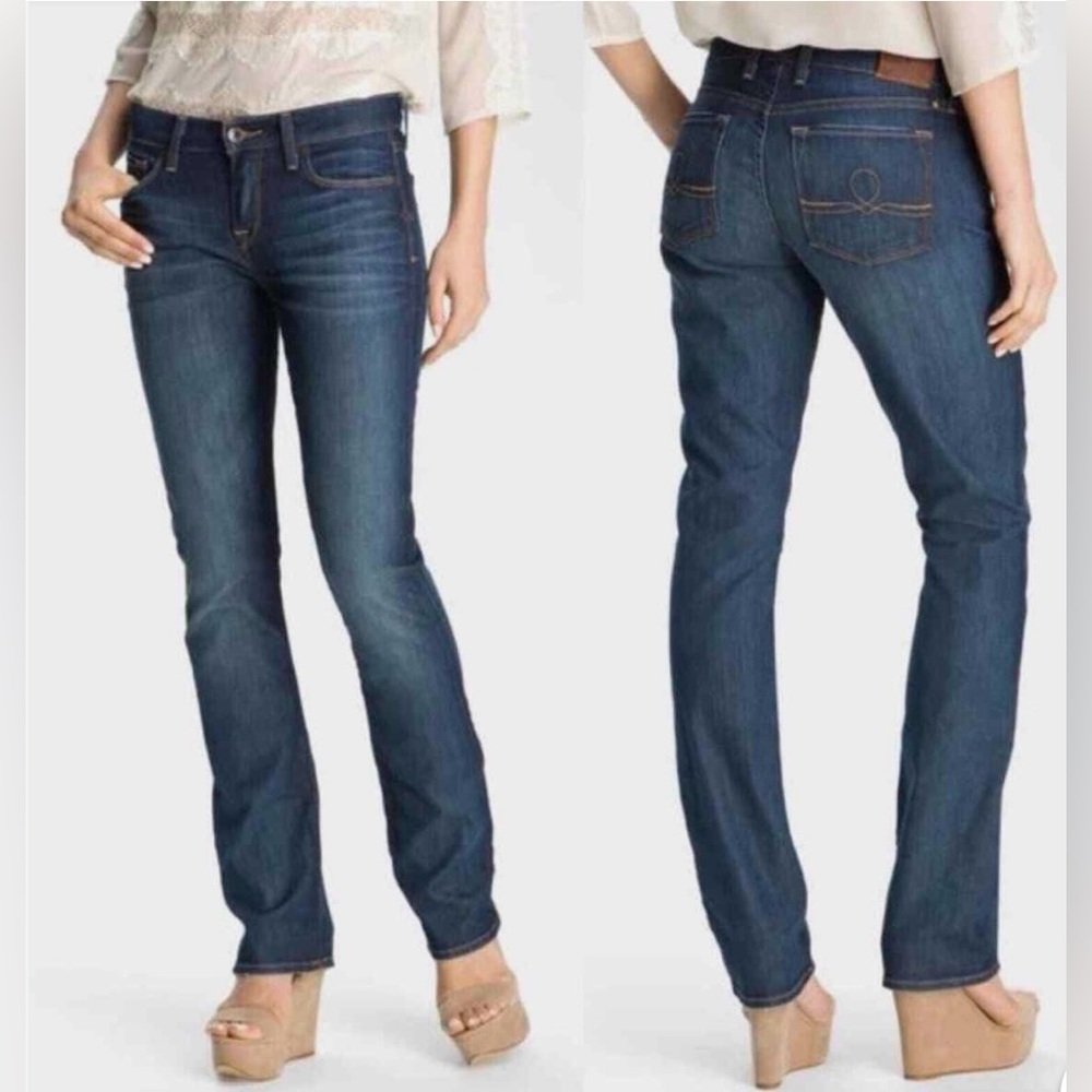 Lucky Brand jeans size 6 Sofia Straight Blue Jeans Excellent Condition‎ 💙